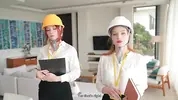 инспекторши приехали с проверкой на вебкам студию