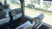незнакомец нагрубил девушке в автобусе