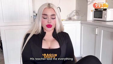 Blondessa: Отличник ебет маму друга за помощь на экзамене