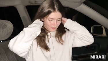 Mirari Model: Вывез за город и трахнул в машине 18-летнюю девку из Перми