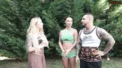 частный урок йоги с инструкторшей