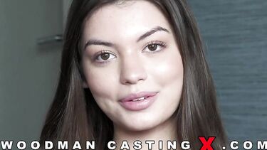 Woodman Casting X: Турецкая красотка Анна Белла пробует анал и двойное на кастинге Вудмана