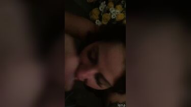 Елена Беркова сосет член крупным планом